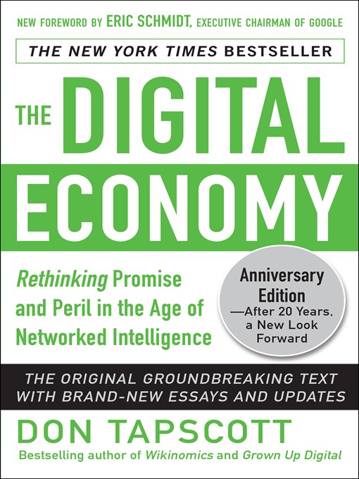 Title details for The Digital Economy ANNIVERSARY EDITION by Don Tapscott - Available